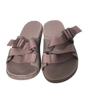 Chaco Slides Women's Size 9 Adjustable Strap Comfort Sandals Purple
